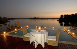 Africa; Zambia; Sanctuary Sussi and Chuma; Private dinner